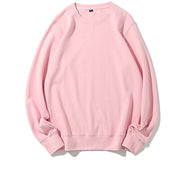 Pink sweatshirt on a white background