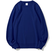 Blue sweatshirt on a white background