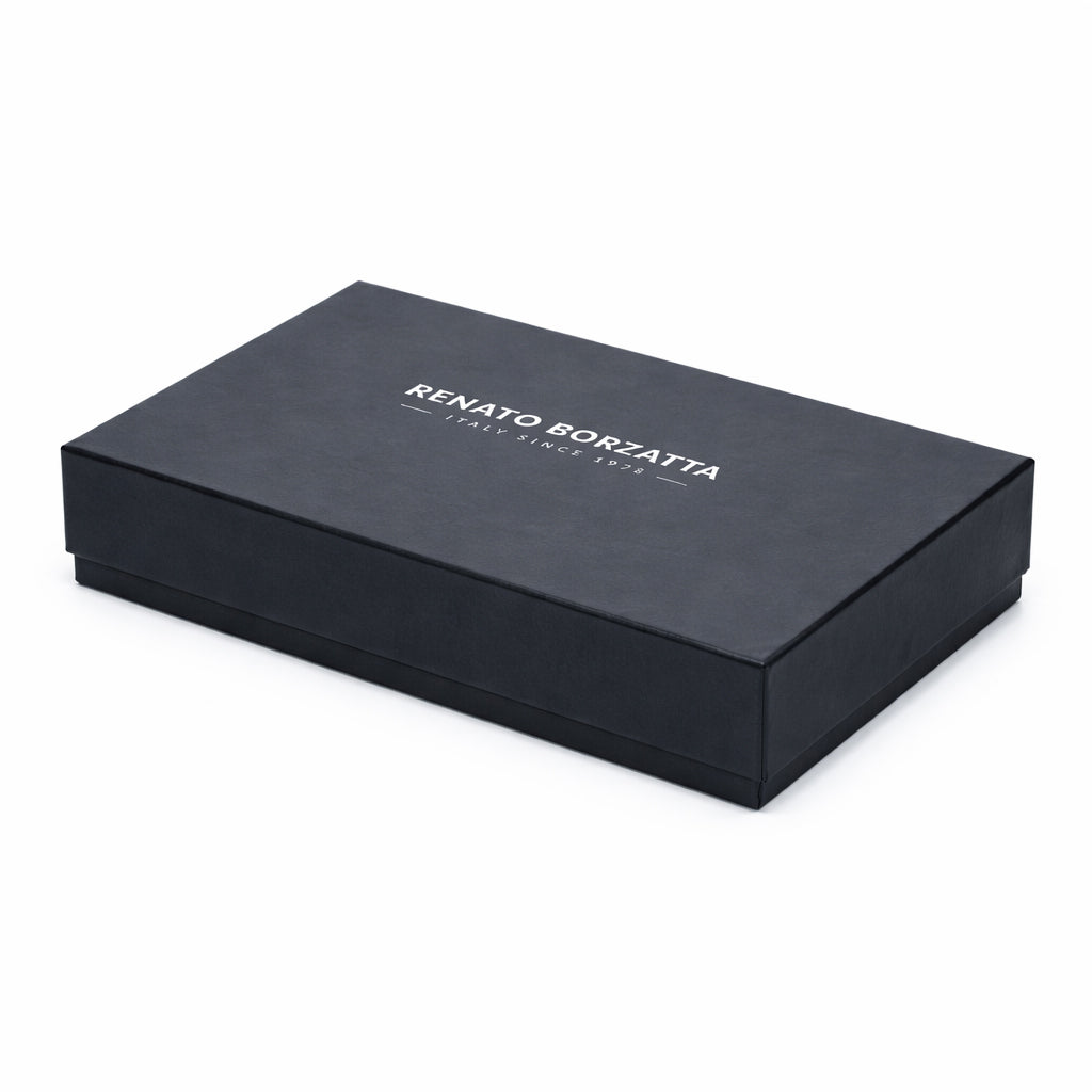 RB1080SY | Portafogli Donna Made in Italy in Vera Pelle grana Dollaro. Colore Viola. Dimensioni (da chiuso): cm 13 x 9 x 2,5-3