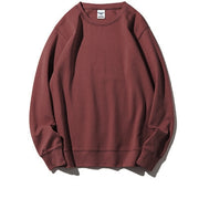Maroon sweatshirt on a white background