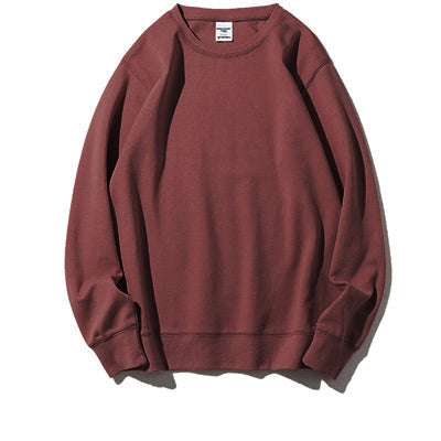 Maroon sweatshirt on a white background
