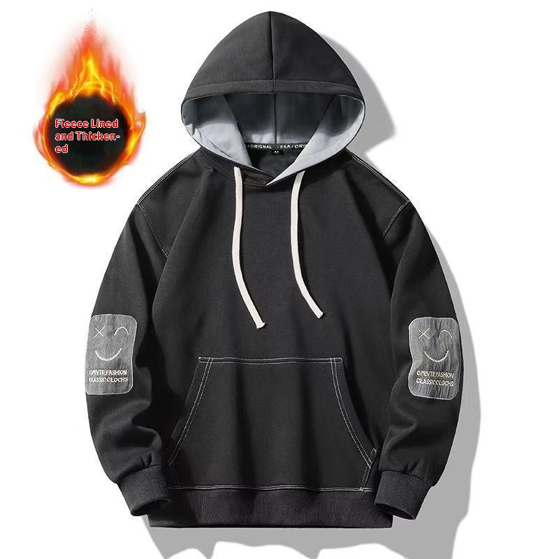 Herren-Baumwollhoodie