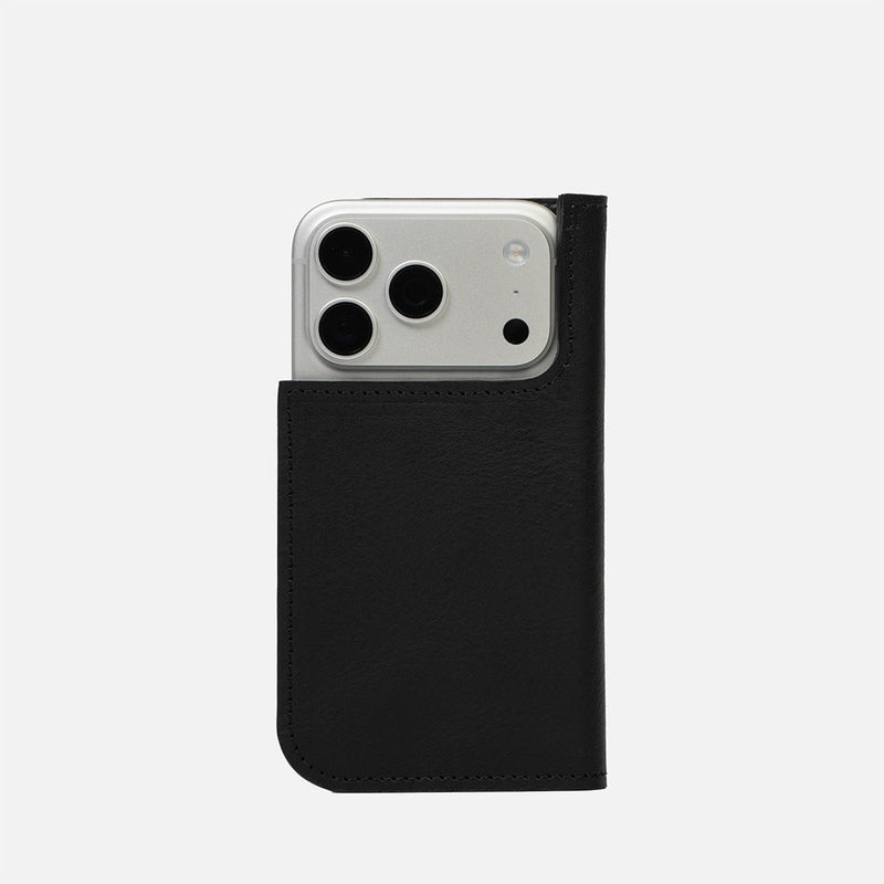 Leather Folio Case Wallet for iPhone 17 Series with MagSafe - The Minimalist 1.0-0