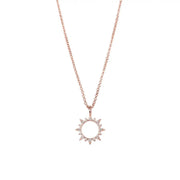 Illumi ZC Sun Pendant Necklace