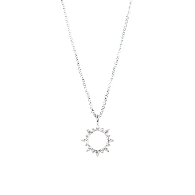Illumi ZC Sun Pendant Necklace
