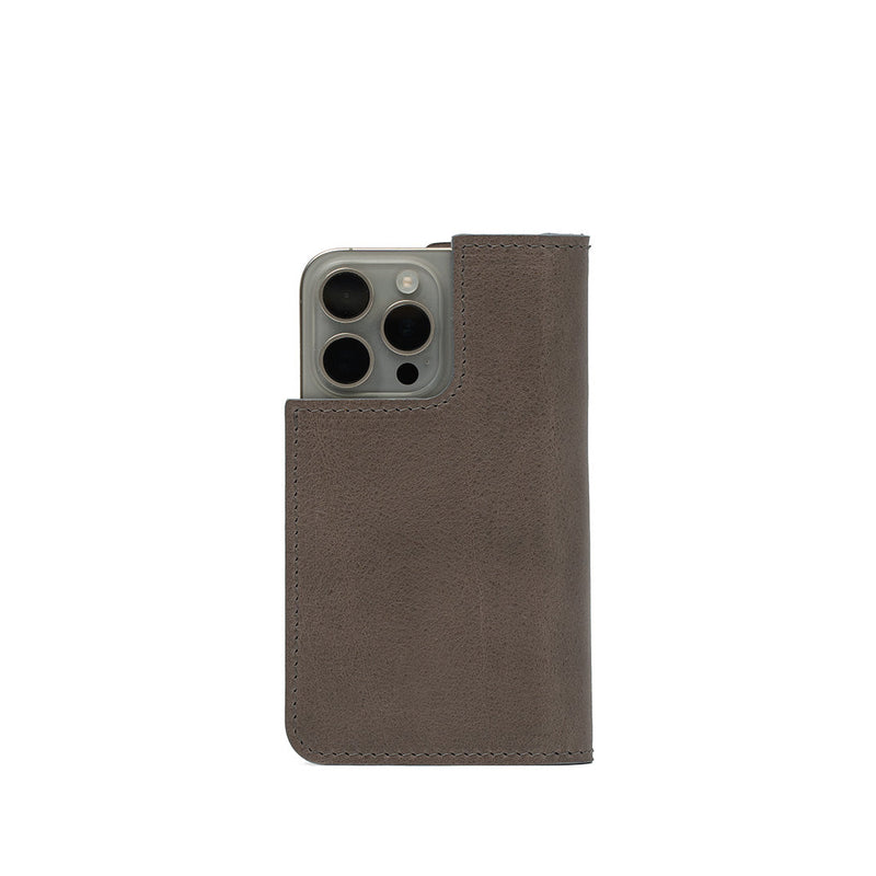 Leder-Folio-Hülle mit Brieftaschenfunktion für iPhone 16-Serie mit MagSafe