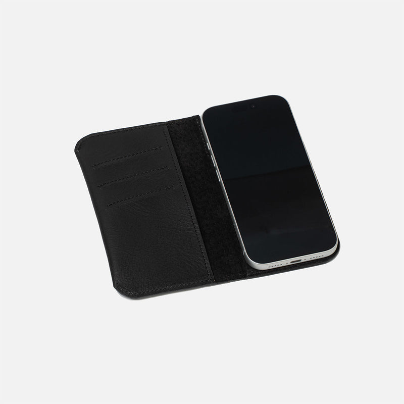 Leather Folio Case Wallet for iPhone 17 Series with MagSafe - The Minimalist 1.0-3