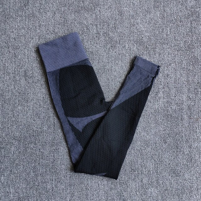 Colanți de fitness fără cusături pentru femei cu talie înaltă – Pantaloni de yoga și antrenament push-up