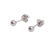 Sphere Earrings - Rose Gold and Silver